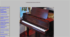 Desktop Screenshot of lumpenbangenpiano.com