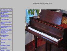 Tablet Screenshot of lumpenbangenpiano.com